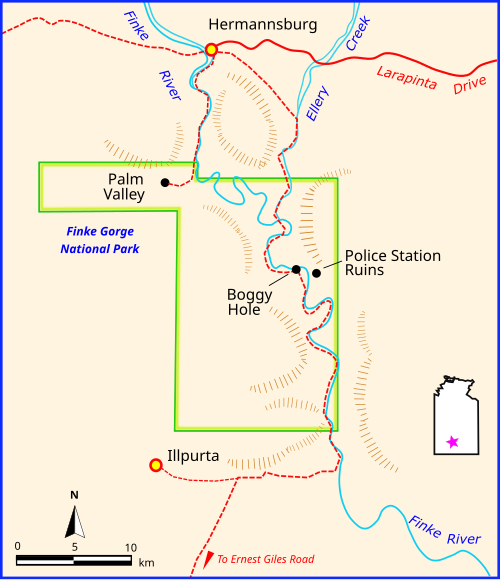 Finke Gorge National Park